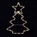 ALBERO DI NATALE 36 LED CM.32 X 44 A BATTERIA (6pz)